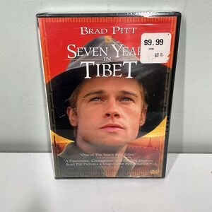 Brad Pitt Seven Years in Tibet DVD 1998 Brand New Sealed